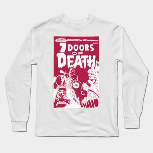 7 Doors of Death VHS cover v2 Long Sleeve T-Shirt